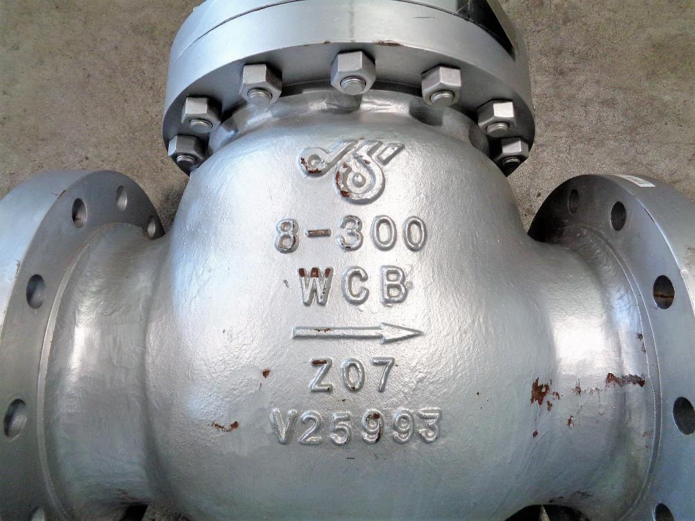 DSI 8" 300# WCB Swing Check Valve Fig# 149 XU